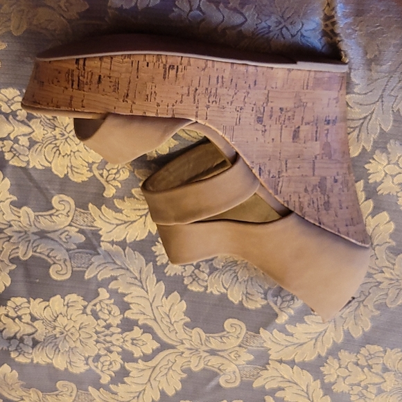 Women Taupe Solaro 5inch Espedrill Sandals with a 1 and 1/2 platform - Picture 9 of 10